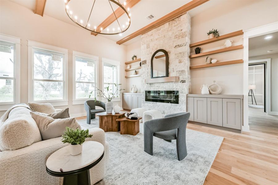 Furnished interior view inside a new home in , Angleton (Image 30). Furnished interior view inside a new home in , Angleton (Image 30).