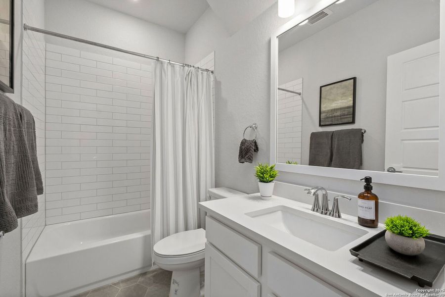 Furnished interior view inside a new home in The Enclave at Whitby, San Antonio (Image 31). Furnished interior view inside a new home in The Enclave at Whitby, San Antonio (Image 31).