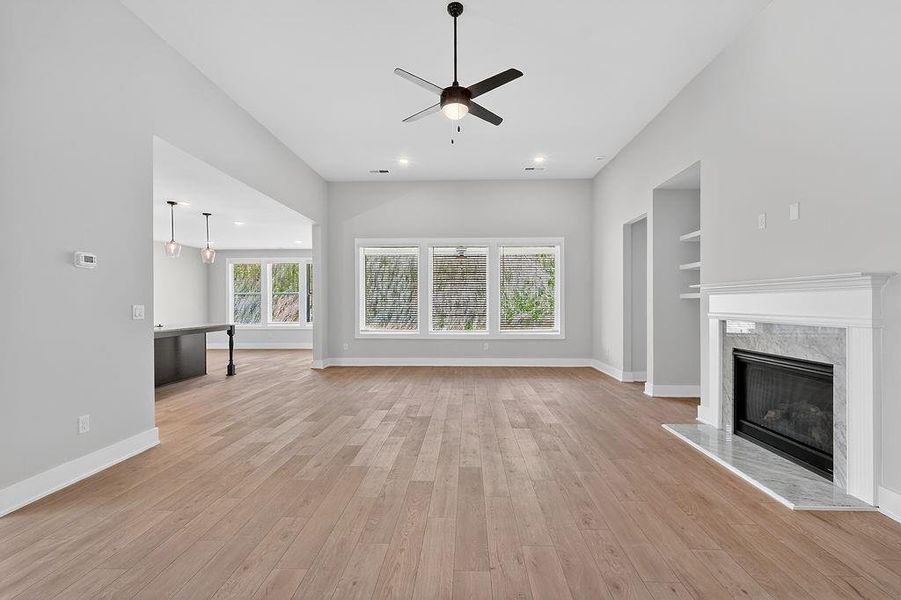 Spacious, unfurnished interior of a new home in The Manor at Gainesville Township, Gainesville (Image 29).