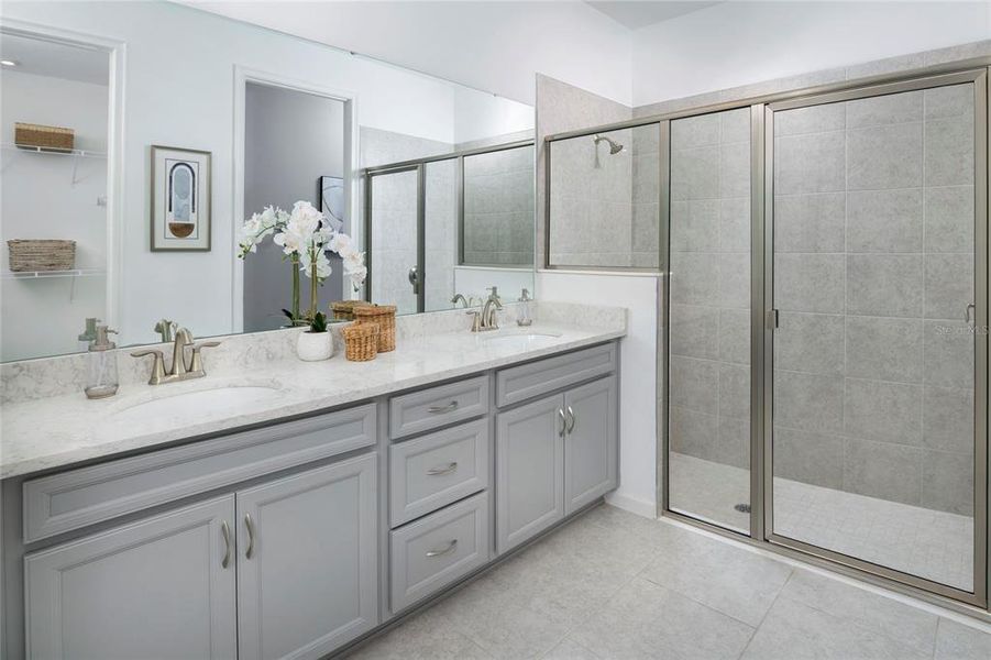 Furnished interior view inside a new home in Wellen Park, Venice (Image 7).