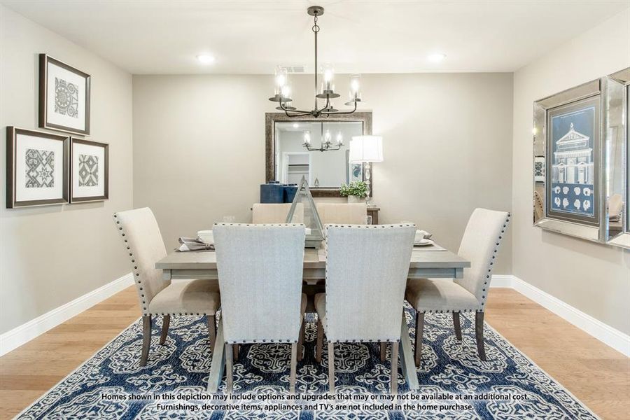 Furnished interior view inside a new home in Abe's Landing, Granbury (Image 28). Furnished interior view inside a new home in Abe's Landing, Granbury (Image 28).