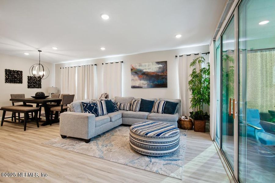 Furnished interior view inside a new home in , Yulee (Image 14). Furnished interior view inside a new home in , Yulee (Image 14).