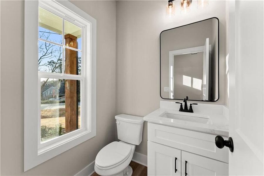 Furnished interior view inside a new home in , Cumming (Image 10).