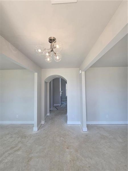 Spacious, unfurnished interior of a new home in The Manor at Gainesville Township, Gainesville (Image 8).