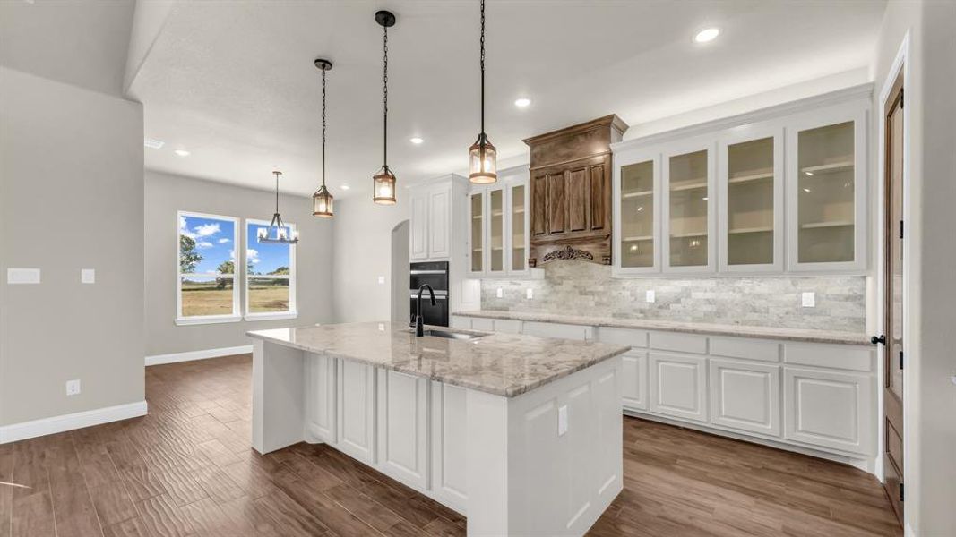 Furnished interior view inside a new home in , Poolville (Image 7).
