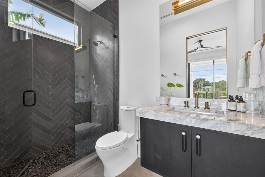 Furnished interior view inside a new home in , St. Petersburg (Image 52).