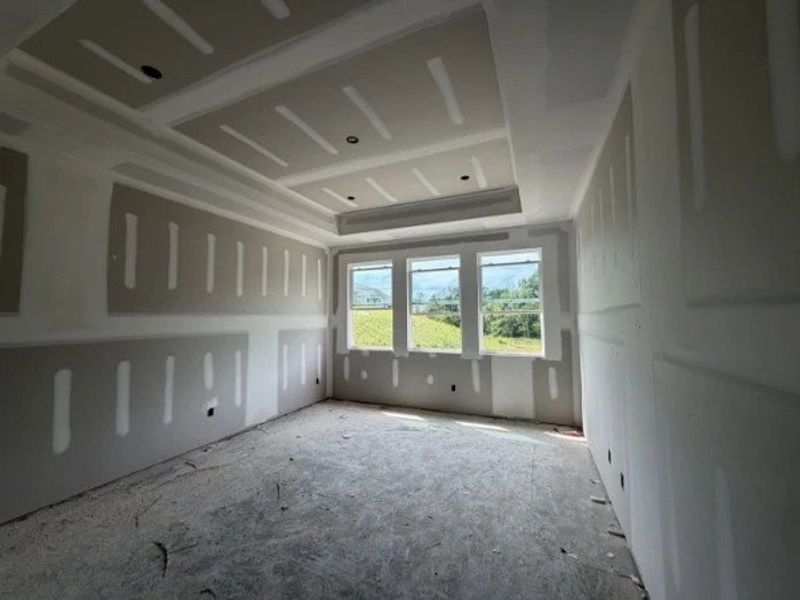 Primary Bedroom Construction Progress Primary Bedroom Construction Progress