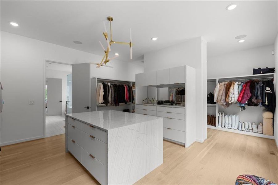 Furnished interior view inside a new home in , Atlanta (Image 6).