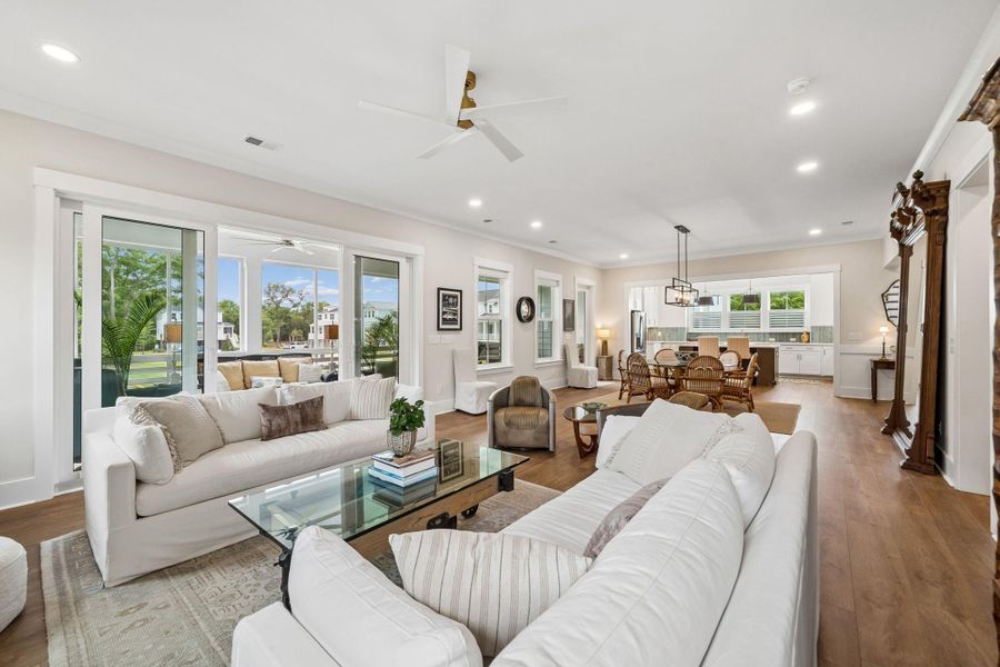 Furnished interior view inside a new home in , Mount Pleasant (Image 57).