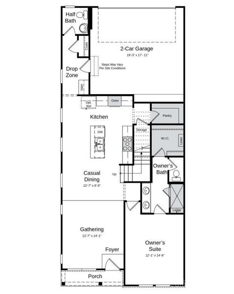 Structural options added include: first floor owner's suite with extended walk-in shower, walk in pantry, gourmet kitchen, study, second floor owner's suite, 2nd floor laundry.