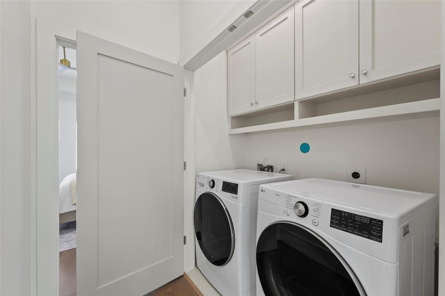 Furnished interior view inside a new home in , Houston (Image 19).