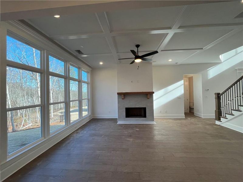 Spacious, unfurnished interior of a new home in Chattahoochee Reserve, Cumming (Image 20).