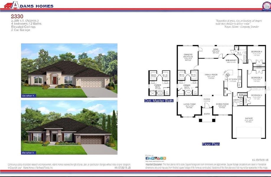 2D floor plan layout of this home in North Port, North Port, FL (Image 1). 2D floor plan layout of this home in North Port, North Port, FL (Image 1).