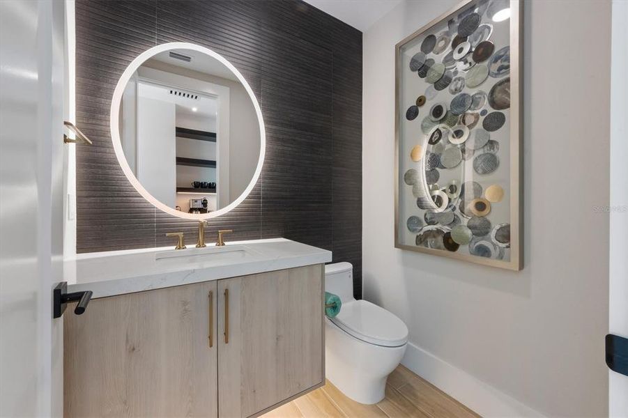 Furnished interior view inside a new home in , Sarasota (Image 54).