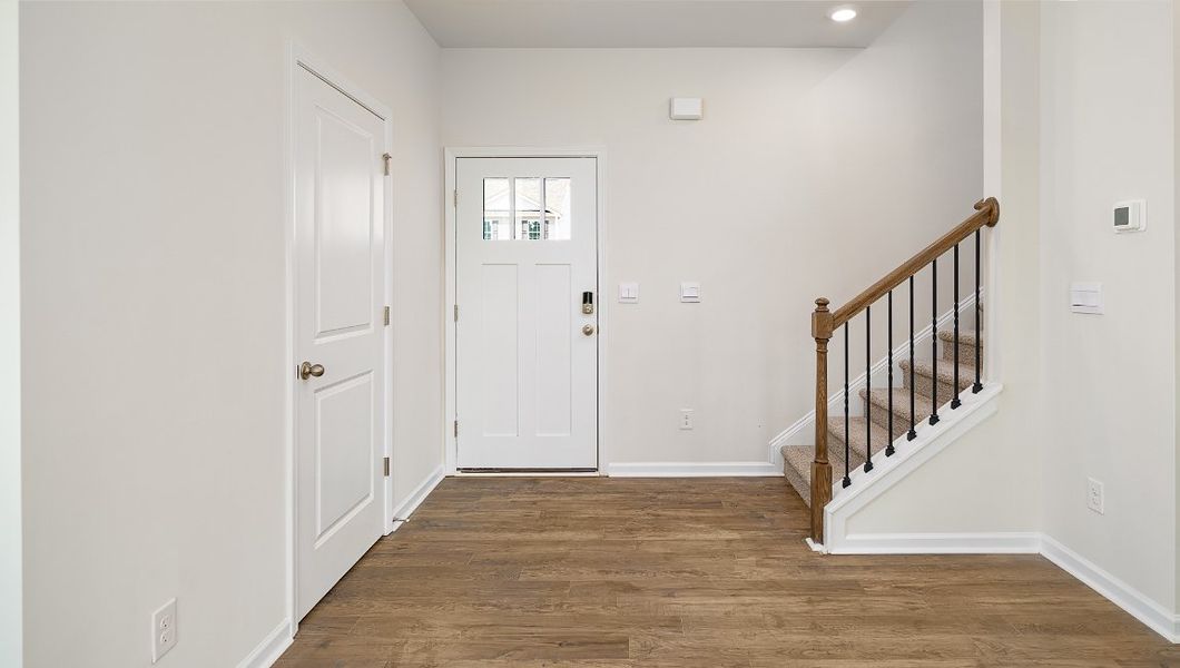 Spacious, unfurnished interior of a new home in Huffman Ridge, Hickory (Image 8). Spacious, unfurnished interior of a new home in Huffman Ridge, Hickory (Image 8).