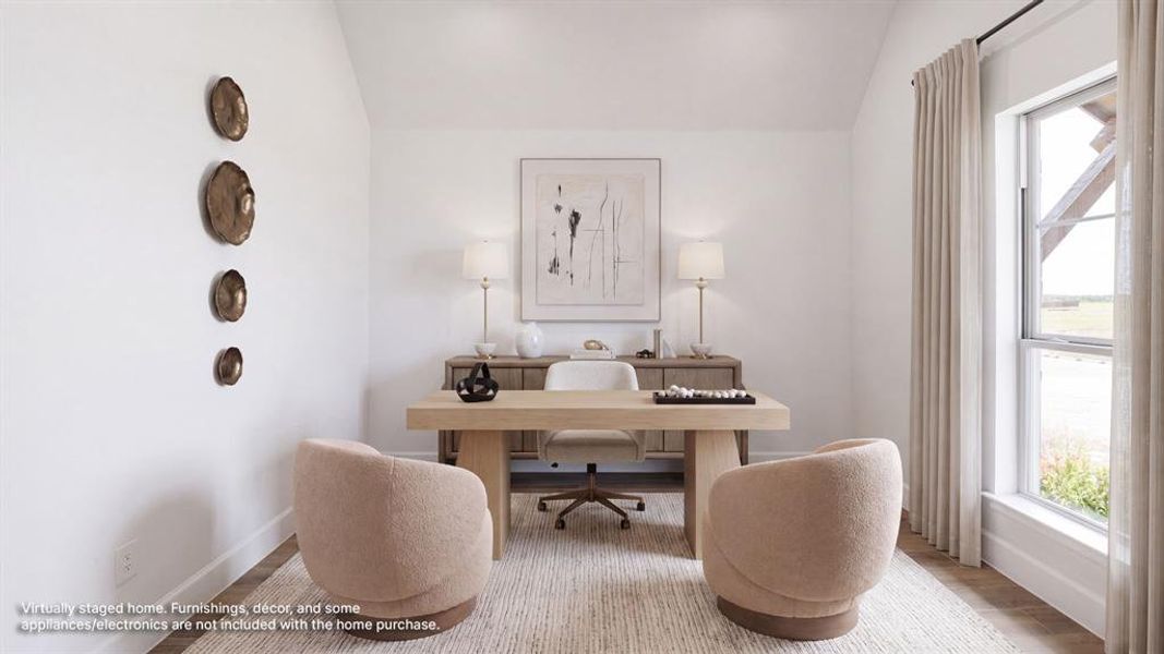 Furnished interior view inside a new home in Meraki, Forney (Image 13).