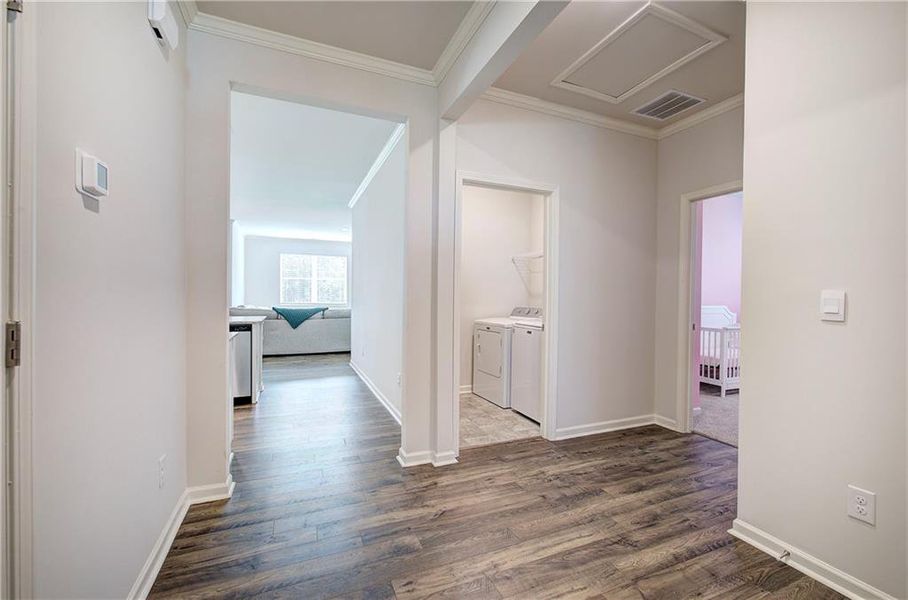 Spacious, unfurnished interior of a new home in , Cartersville (Image 44).