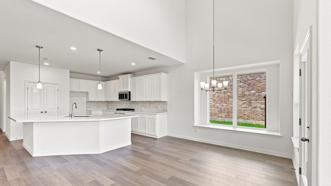 Furnished interior view inside a new home in Anna Ranch, Anna (Image 16).