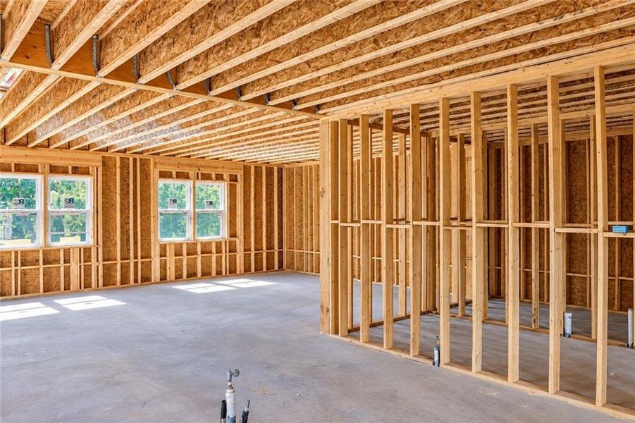 In-progress construction of a new home in , Fairburn, GA (Image 15).