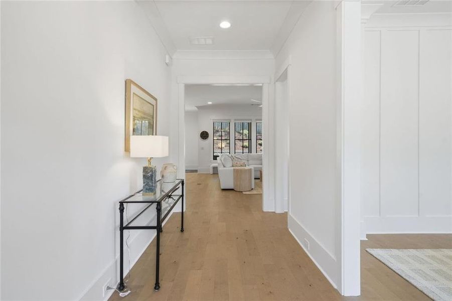 Furnished interior view inside a new home in Malone's Pond, Ball Ground (Image 30).