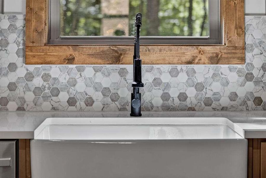 Close-up of interior finishes inside a home in , Morganton (Image 12).