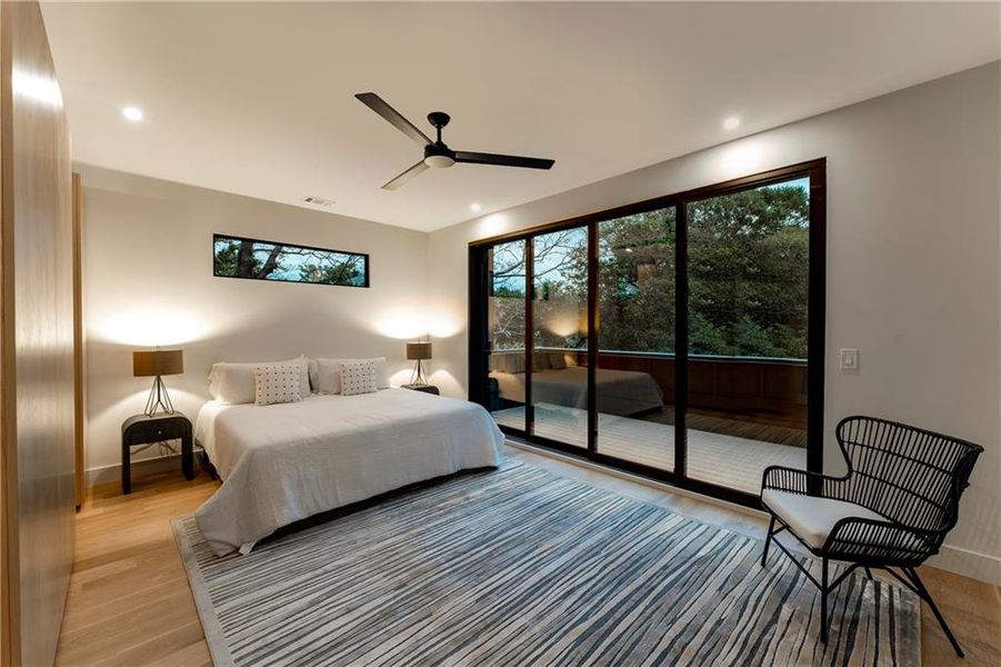 Furnished interior view inside a new home in , Atlanta (Image 61).