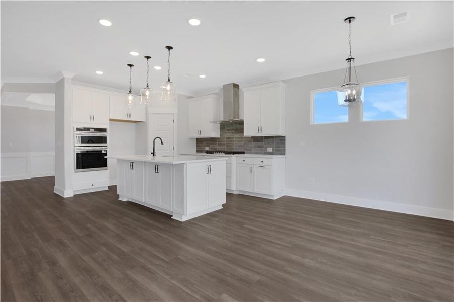 Furnished interior view inside a new home in Marble Tree, Ball Ground (Image 18). Furnished interior view inside a new home in Marble Tree, Ball Ground (Image 18).