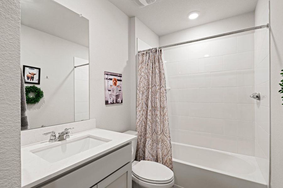 Furnished interior view inside a new home in Cornerstone, Rockdale (Image 14).