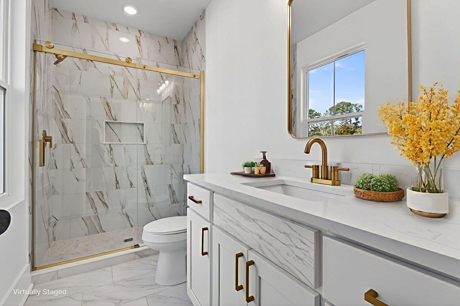 Furnished interior view inside a new home in , Summerville (Image 15).