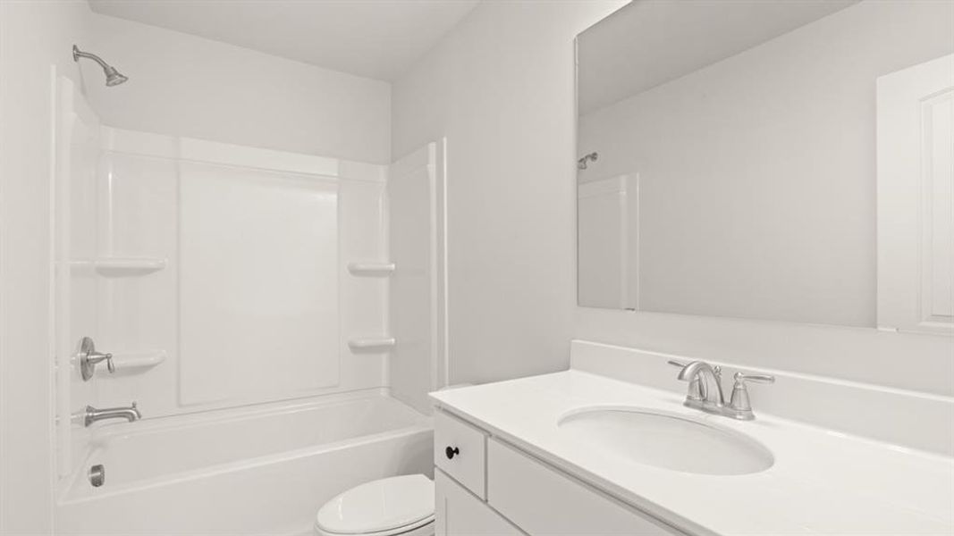 Furnished interior view inside a new home in Holland Estates, Powder Springs (Image 6). Furnished interior view inside a new home in Holland Estates, Powder Springs (Image 6).