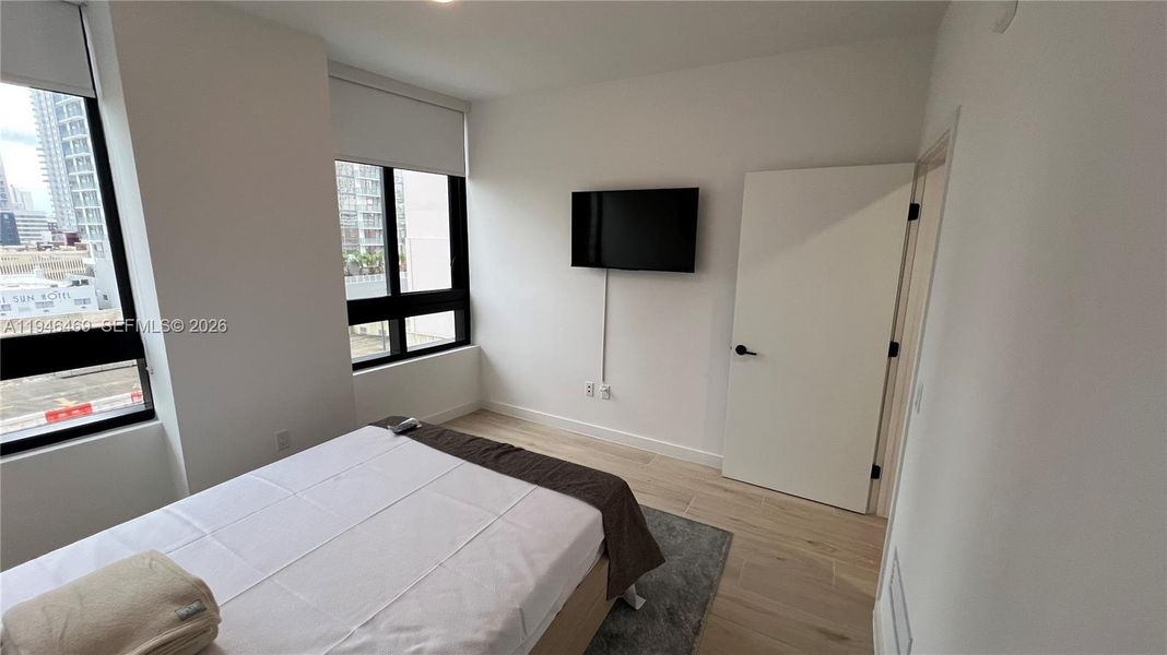 Furnished interior view inside a new home in , Miami (Image 10).