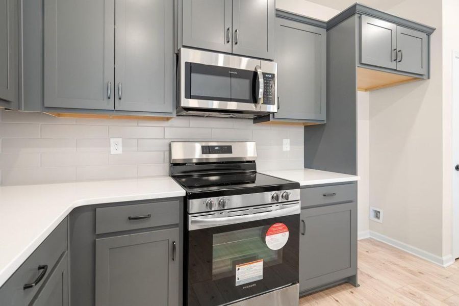 Furnished interior view inside a new home in Fair Oak, Calhoun (Image 5). Furnished interior view inside a new home in Fair Oak, Calhoun (Image 5).