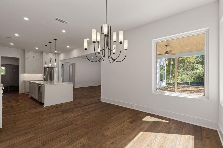 Spacious, unfurnished interior of a new home in Aster, Roswell (Image 64).