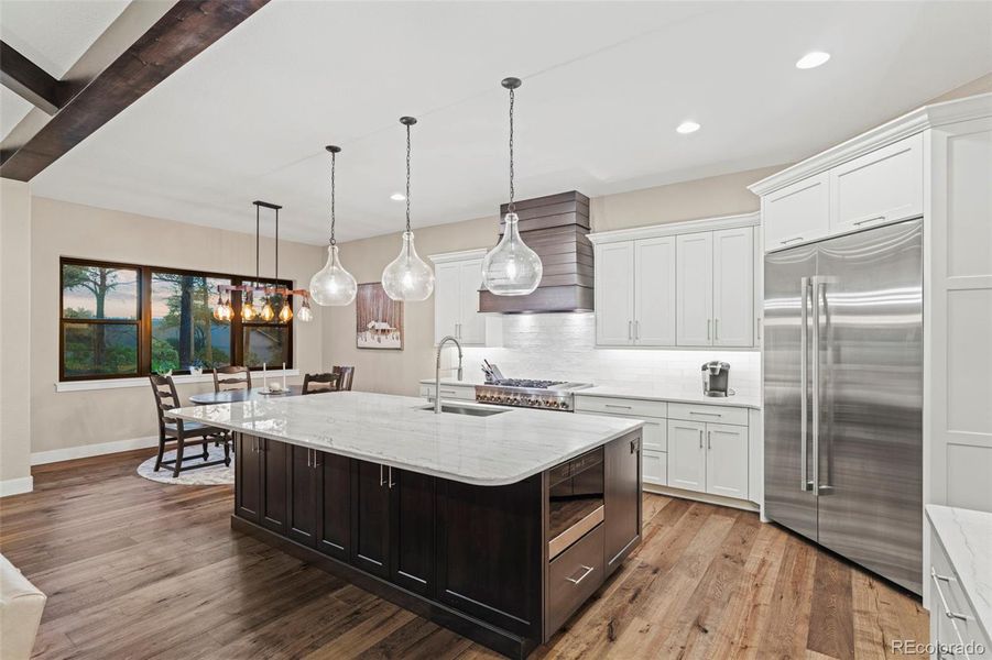 Furnished interior view inside a new home in , Larkspur (Image 6).