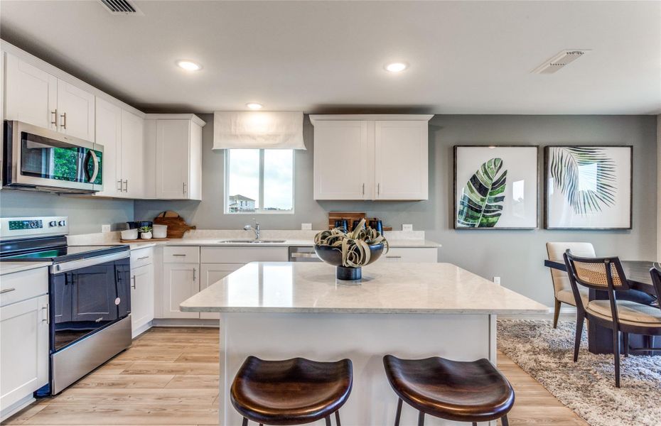 MODEL HOME images may NOT be consistent with the finished product.