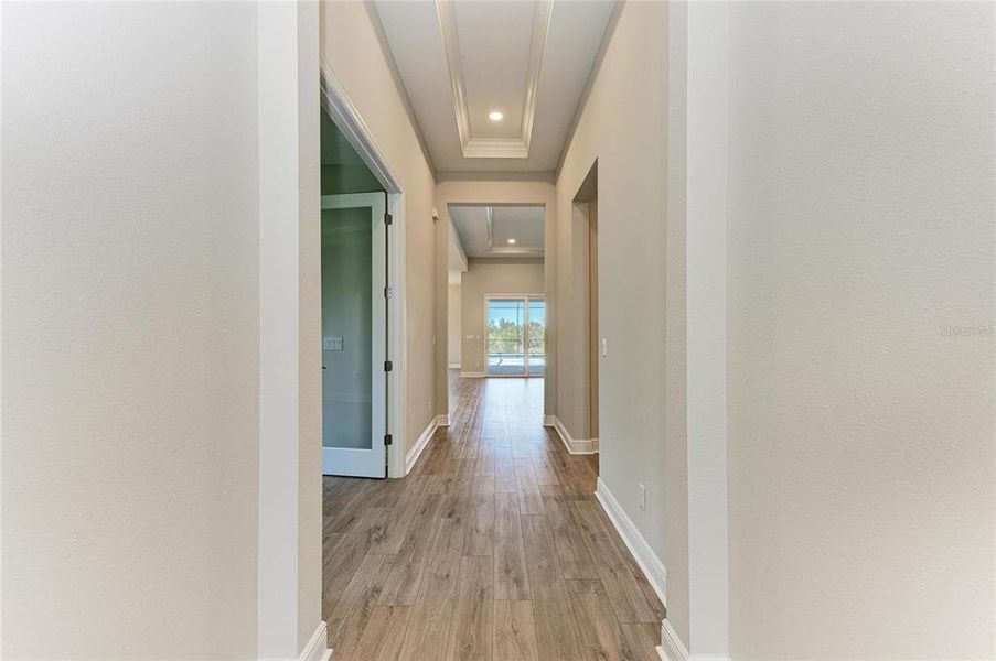 Spacious, unfurnished interior of a new home in EVERLY at Wellen Park, Venice (Image 21).