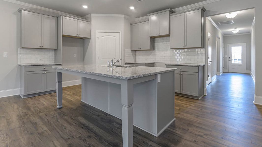Representative furnished interior of a home built from the CLAIBORNE by D.R. Horton in Rolling Hills, Bolivia (Image 6). Representative furnished interior of a home built from the CLAIBORNE by D.R. Horton in Rolling Hills, Bolivia (Image 6).
