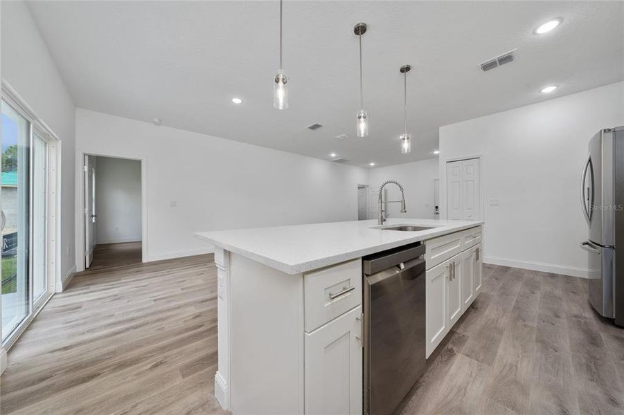 Furnished interior view inside a new home in , Ocala (Image 10).