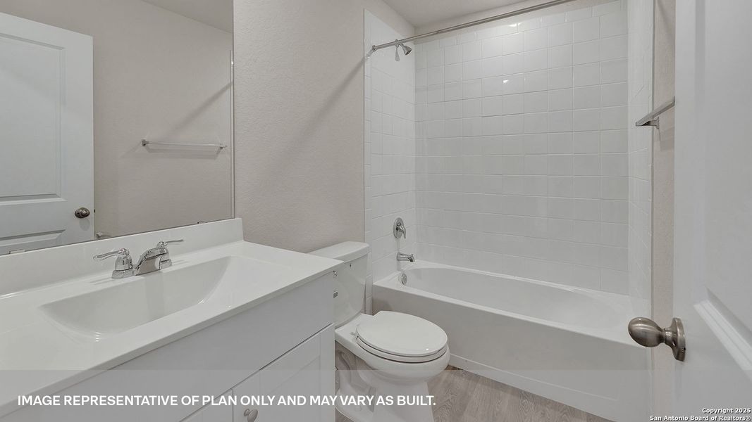 Furnished interior view inside a new home in Spring Valley, New Braunfels (Image 7).