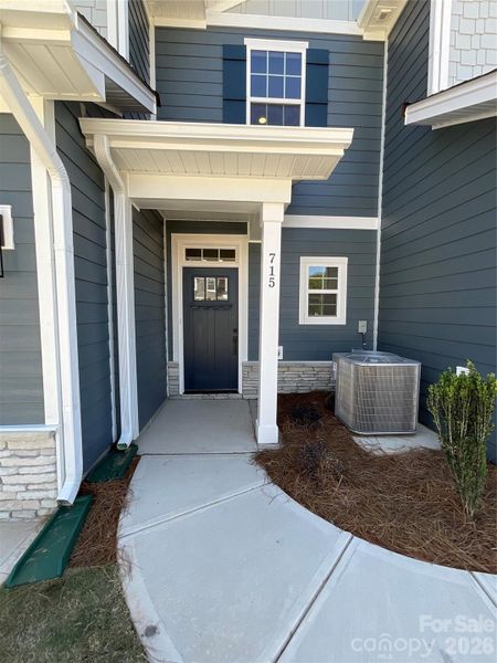 Exterior details and patio area of a home in Pine Trace, Gastonia (Image 3).