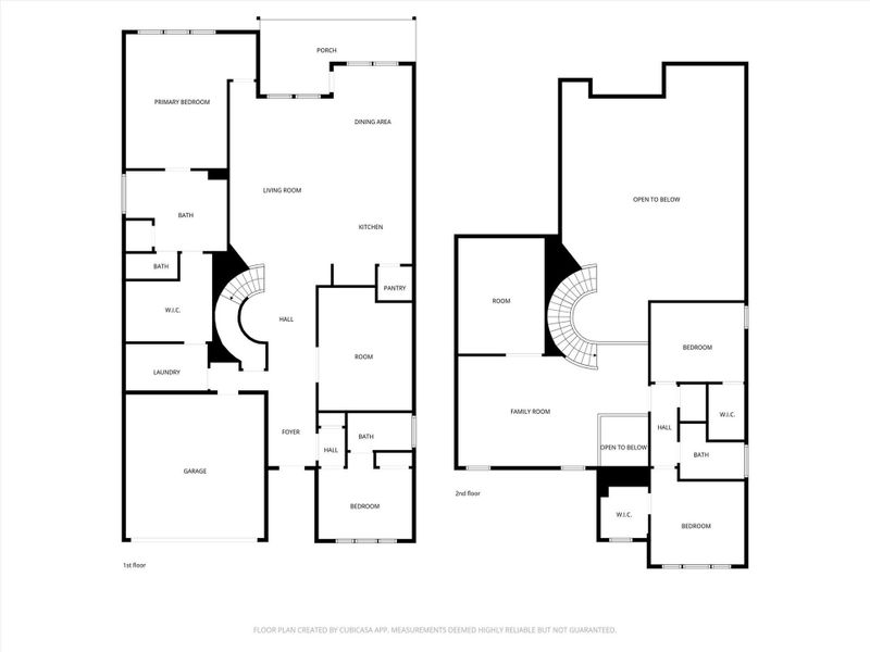 2D floor plan layout of this home in , Georgetown, TX (Image 5).
