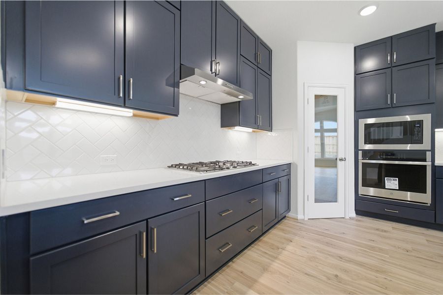 Furnished interior view inside a new home in Sunfield, Mustang Ridge (Image 7).
