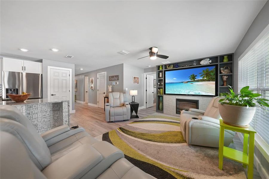 Furnished interior view inside a new home in , Port Charlotte (Image 14). Furnished interior view inside a new home in , Port Charlotte (Image 14).