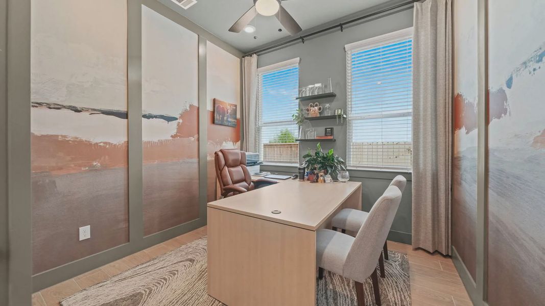 Furnished interior view inside a new home in Grange, Katy (Image 9).