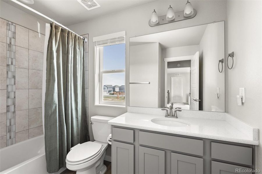 Furnished interior view inside a new home in , Lochbuie (Image 44).