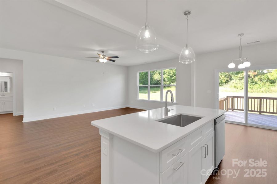 Furnished interior view inside a new home in , Lincolnton (Image 7).