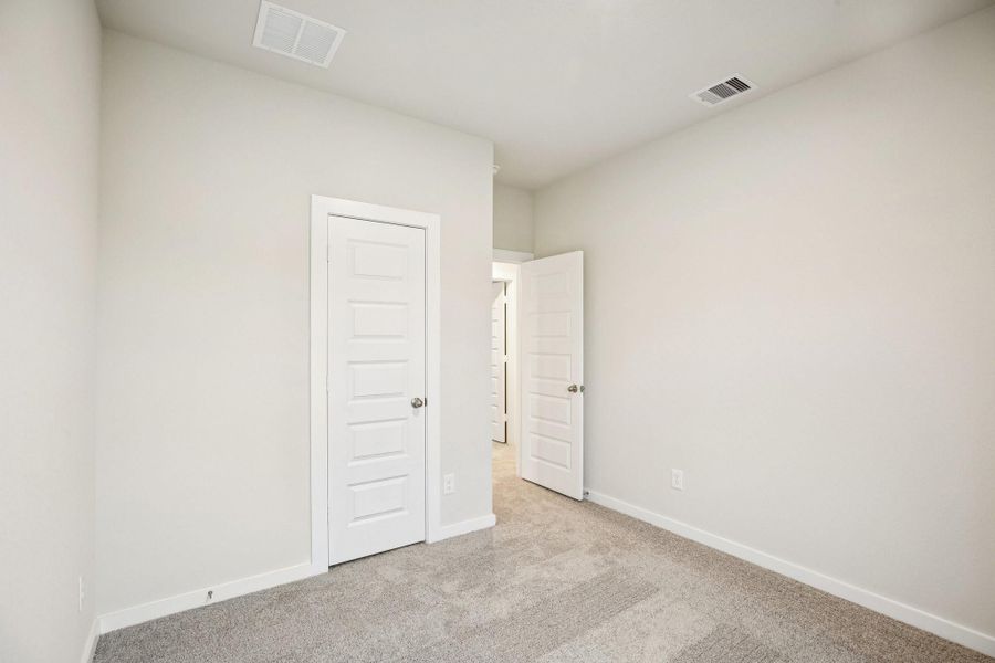 Spacious, unfurnished interior of a new home in Bluebonnet Village, Bellville (Image 19). Spacious, unfurnished interior of a new home in Bluebonnet Village, Bellville (Image 19).