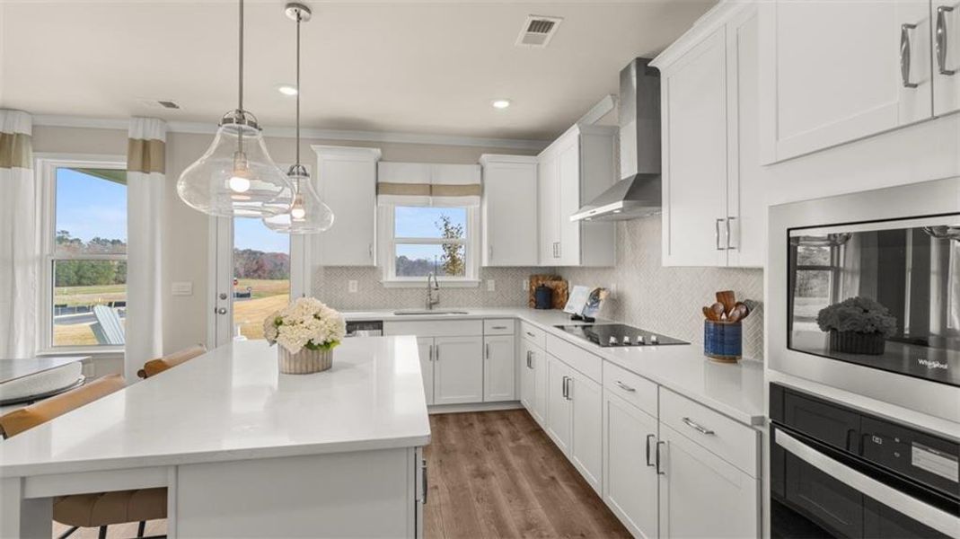 Furnished interior view inside a new home in The Gates at Pates Creek, Hampton (Image 14).