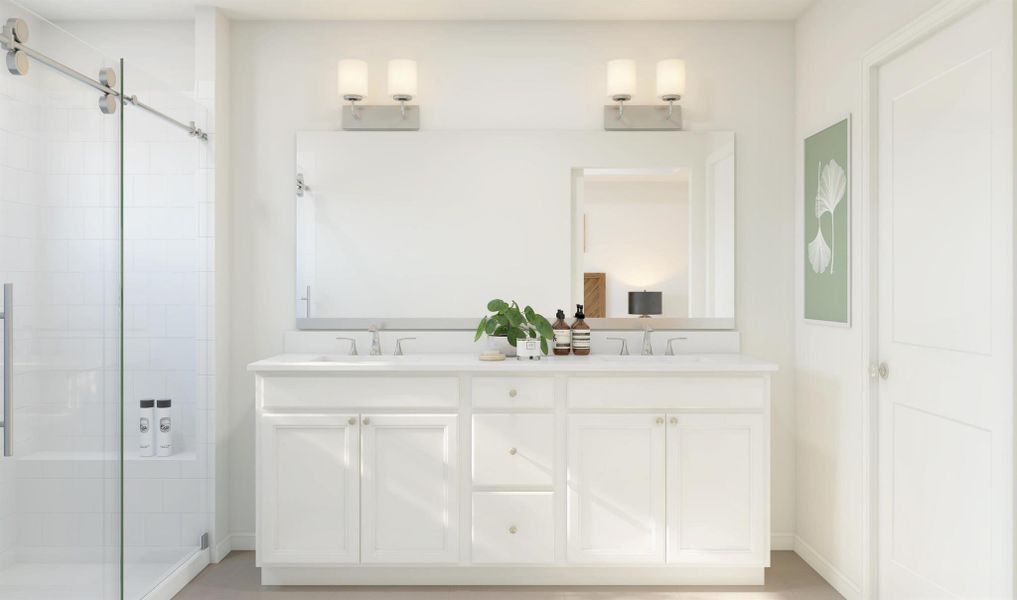 Furnished interior view inside a new home in , Stuart (Image 5).