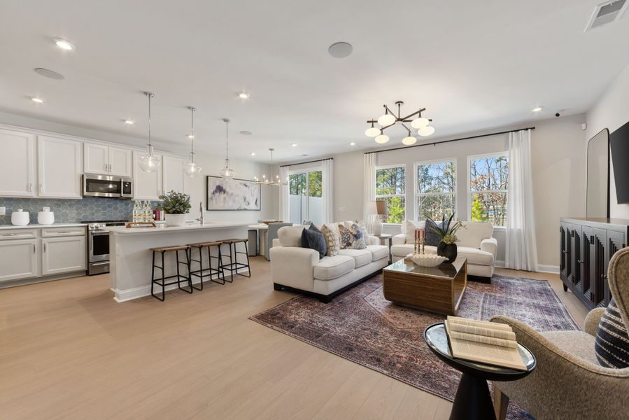 Image 8 representing the Falcon by Tri Pointe Homes in Southbridge, Fort Mill, SC.